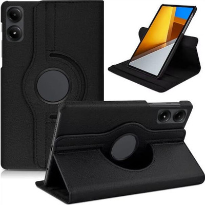 RichCell Flip Cover for Poco Pad 5G (12.1 inch)(Black, Dual Protection, Pack of: 1)