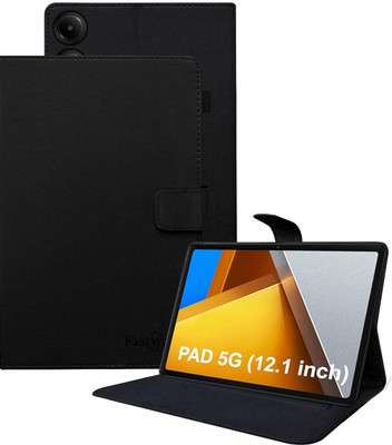 Fastway Flip Cover for POCO Pad 12.1 inch(Black, Dual Protection, Pack of: 1)
