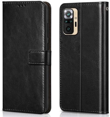 SUCH Flip Cover for Back Cover for Mi Redmi Note 11 Pro (Black, Dual Protection, Pack of: 1)(Black, Cases with Holder)