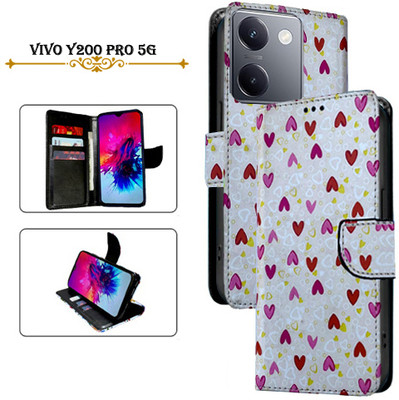 PARGO Flip Cover for Vivo Y200 Pro 5G(White, Pack of: 1)