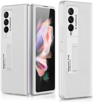 Kapa Back Cover for Samsung Galaxy Z Fold3(Silver, Shock Proof, Pack of: 1)