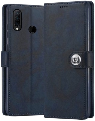 ComboArt Flip Cover for Lenovo K10 Note(Blue, Camera Bump Protector, Pack of: 1)