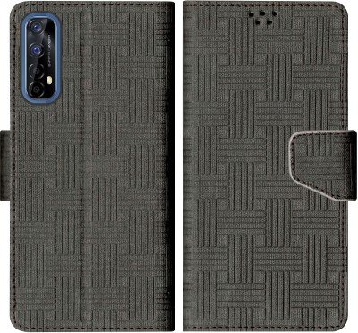 korumacase Flip Cover for Realme Narzo 30 4G(Black, Shock Proof, Pack of: 1)