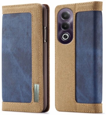 Clickcase Flip Cover for OPPO K12X 5G(Blue, Dual Protection)