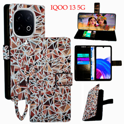 Toklot Flip Cover for IQOO 13 5G(Brown, Pack of: 1)