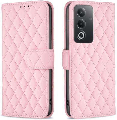 Clickcase Flip Cover for OPPO A3 Pro 5G(Pink, Dual Protection)