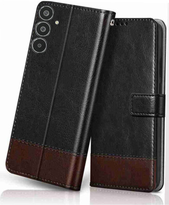 Winkel Flip Cover for Samsung Galaxy M35 5G(Black, Cases with Holder, Pack of: 1)