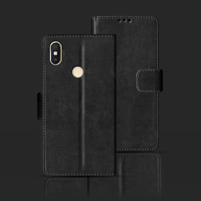 Kalua Mall Flip Cover for Mi Redmi Y2(Black, Magnetic Case, Pack of: 1)