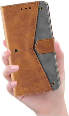 Aaghosh Flip Cover for OPPO F31 Pro+ 5G(Brown, Shock Proof, Pack of: 1)