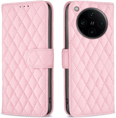 Perkie Flip Cover for OPPO Find X8 Pro 5G(Pink, Dual Protection)