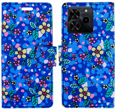 Shanno Enterprises Flip Cover for Lava Yuva 4(Blue, Pack of: 1)