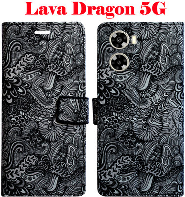 Mxkart Flip Cover for Lava Dragon 5G(Multicolor, Pack of: 1)