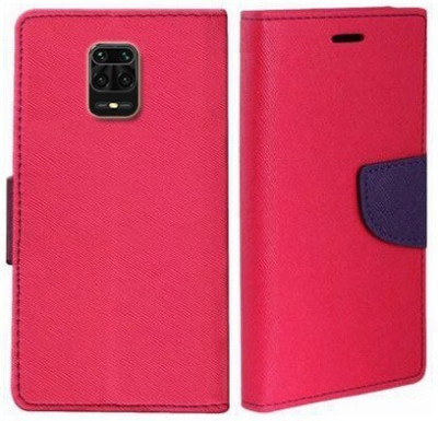Aarov Flip Cover for Mi Note 10 Lite, Mi Redmi Note 10 Lite, Poco M2 Pro, Mi Redmi Note 9 Pro, Mi Redmi Note 9 Pro Max(Pink, Dual Protection, Pack of: 1)