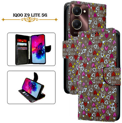 PARGO Flip Cover for IQOO Z9 Lite 5G(Brown, Pack of: 1)
