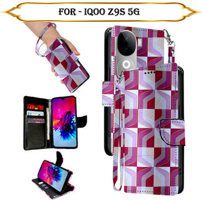 PARGO Flip Cover for iQOO Z9s 5G(Multicolor, Pack of: 1)