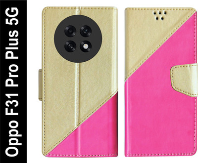 SBMS Flip Cover for Oppo F31 Pro Plus 5G Back Cover Case with Magnatic Closure(Pink, Shock Proof, Pack of: 1)