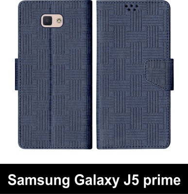 SScase Flip Cover for Samsung Galaxy J5 Prime(Blue, Pack of: 1)