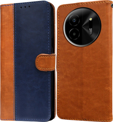 Casotec Flip Cover for Lava Blaze X 5G(Blue, Pack of: 1)