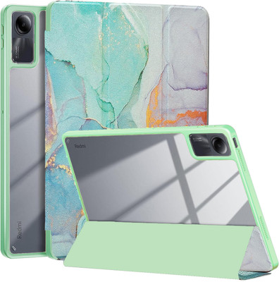 Proelite Flip Cover for Redmi Pad SE 11 inch Transparent Case Support Auto Sleep Wake Function(Multicolor)