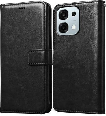 Casotec Flip Cover for Oppo F31 5G(Black, Pack of: 1)