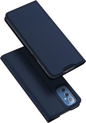 Helix Flip Cover for Samsung Galaxy M52 5G(Blue, Hard Case, Pack of: 1)