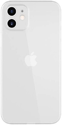 lalit nagar Flip Cover for Solimo TPU Mobile Cover (Soft & Flexible Back Case) Transparent for Apple iPhone 12(White, Silicon, Pack of: 1)