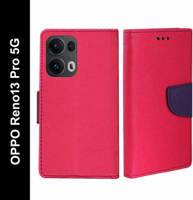 Krumholz Flip Cover for OPPO Reno13 Pro 5G(Pink, Dual Protection, Pack of: 1)