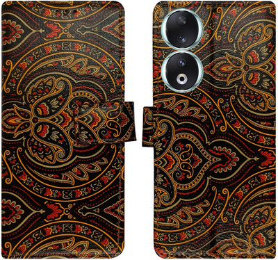 AD Enterprises Flip Cover for Honor 90 5G(Black, Magnetic Case, Pack of: 1)