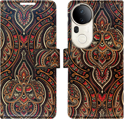 AD Enterprises Flip Cover for Vivo T4 Ultra 5G(Black, Magnetic Case, Pack of: 1)