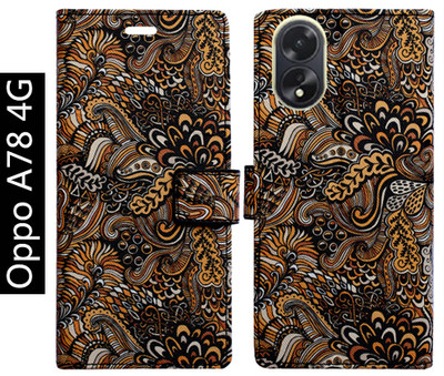 Toklot Flip Cover for Oppo A78 4G(Multicolor, Pack of: 1)