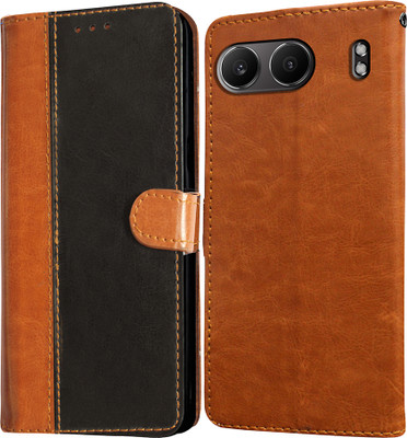 Casotec Flip Cover for OnePlus Nord 4 5G(Black, Pack of: 1)