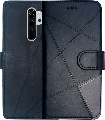 SUPER-ME Flip Cover for REDMI NOTE 8 PRO(Black, Dual Protection, Pack of: 1)