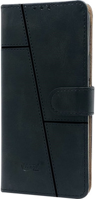 NIMMIKA ENTERPRISES Flip Cover for Realme P3 Ultra 5G(Premium leather material | 360-degree protection | Kickstand Feature)(Black, Dual Protection, Pack of: 1)