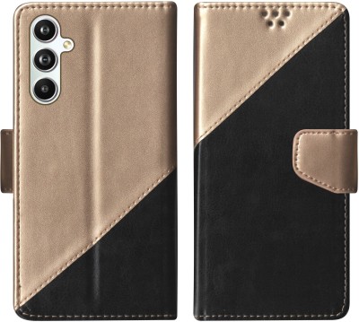 korumacase Flip Cover for Samsung Galaxy F54 5G Multicolor(Black, Shock Proof, Pack of: 1)