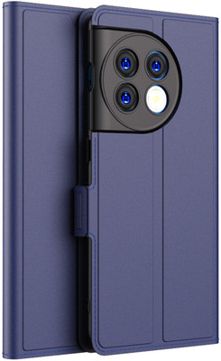 Kapa Flip Cover for OnePlus 11R 5G(Blue, Shock Proof, Pack of: 1)