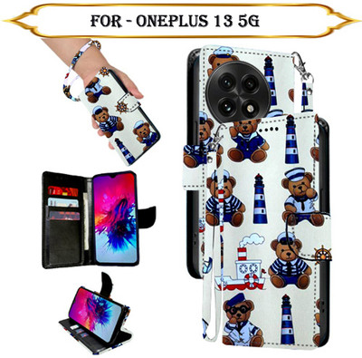 Cutemart Flip Cover for OnePlus 13 5G(Multicolor, Pack of: 1)