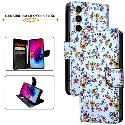 PARGO Flip Cover for Samsung Galaxy S23 FE 5G(White, Pack of: 1)