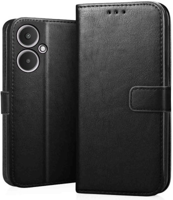 CEDO XPRO Flip Cover for Poco M6 5G(Black, Dual Protection, Pack of: 1)