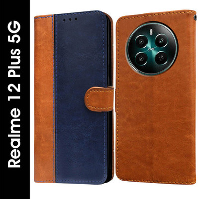 Flipkart SmartBuy Flip Cover for Realme 12 Plus 5G, Realme Narzo 70 Pro 5G, Realme Narzo 70 5G, Realme P1 5G(Blue, Pack of: 1)