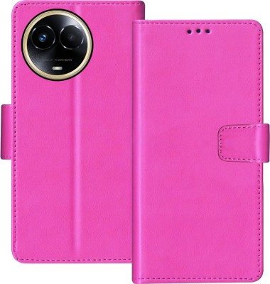GoPerfect Flip Cover for Realme 11 5G(Pink, Dual Protection, Pack of: 1)