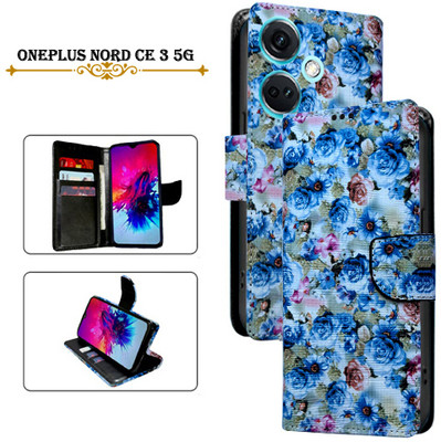 PARGO Flip Cover for OnePlus Nord CE 3 5G(Blue, Pack of: 1)