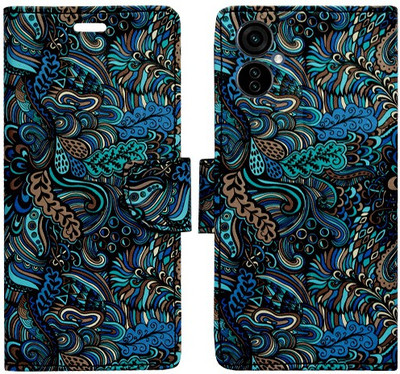 Realgo Flip Cover for Tecno Camon 19 Neo(Blue, Pack of: 1)