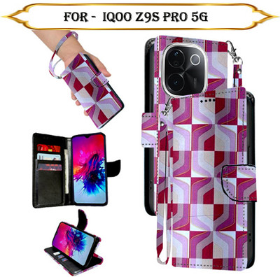 Asmart Flip Cover for iQOO Z9s Pro 5G(Multicolor, Pack of: 1)