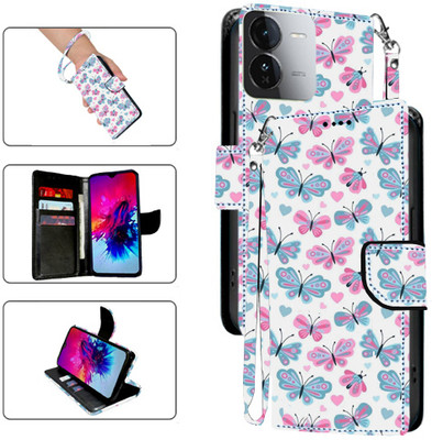 Asmart Flip Cover for iQOO Z9 5G(White, Pack of: 1)