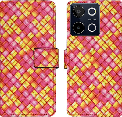 AD Enterprises Flip Cover for LAVA BLAZE 3 5G(Pink, Magnetic Case, Pack of: 1)