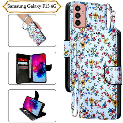 PARGO Flip Cover for Samsung Galaxy F13 4G(White, Pack of: 1)