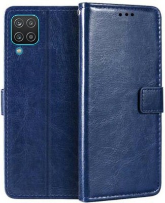 TINGTONG Flip Cover for Samsung Galaxy M42 5G(Blue, Shock Proof, Pack of: 1)