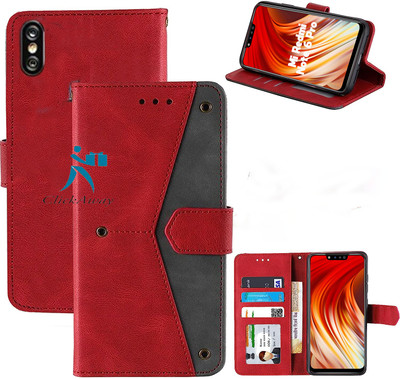 Luxury Counter Back Cover for Mi Redmi Note 6 Pro(Red, Dual Protection, Pack of: 1)