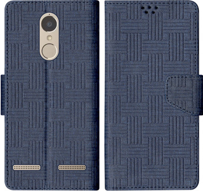 korumacase Flip Cover for Lenovo K6 Power(Blue, Shock Proof, Pack of: 1)