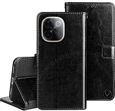 COST TO COST Flip Cover for IQOO Z9S PRO 5G(Black, Shock Proof, Pack of: 1)